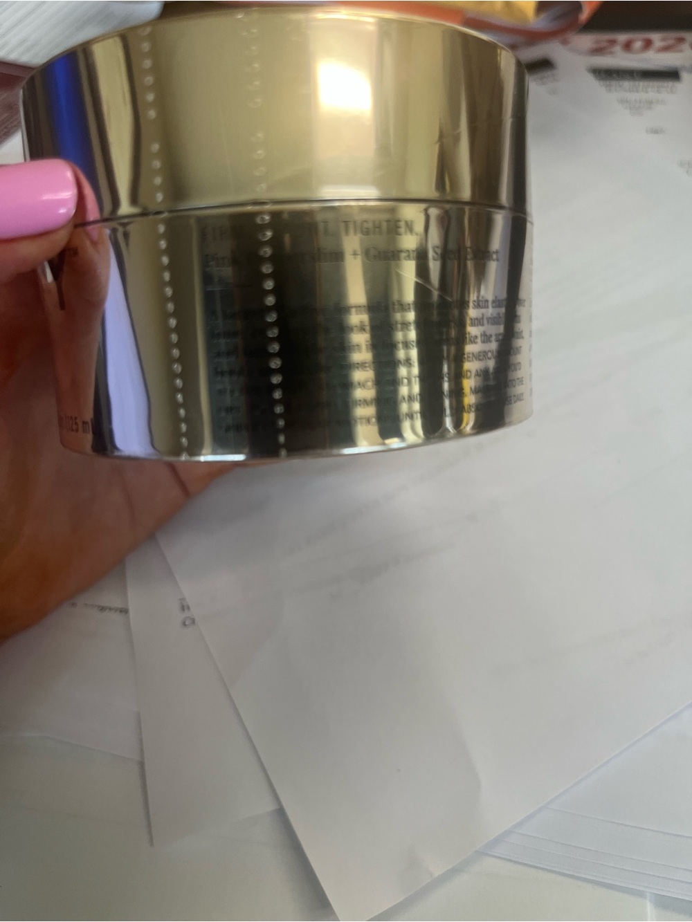 JLo Body Firm + Flaunt Targeted Booty Champagne Rose Jar - Picture 3 of 4